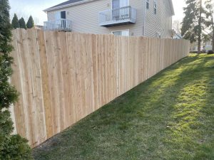 Kenosha Back Yard Fencing backyard fence 1 300x225